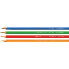 LAPIS 24 CORES SEM KIT - FABER-CASTELL na internet