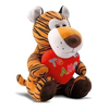 TIGRE DE PELUCIA CORACAO TE AMO- BEE TOYS