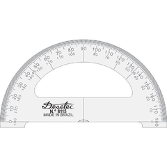 TRANSFERIDOR ACRILICO 15CM 180° 8115 - TRIDENT