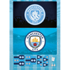 Imagem do CADERNO 10X1 160F MANCHESTER CITY - JANDAIA