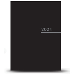 AGENDA 2024 COSTURADA 168F PRETA - KAZ - comprar online