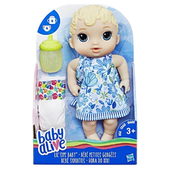 BONECA BABY ALIVE HORA DO XIXI LOIRA COM ACESSÓRIOS - HASBRO