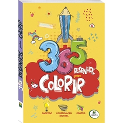 LIVRO 365 DESENHOS PARA COLORIR (AMARELO) - TODOLIVRO