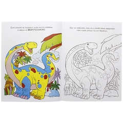 LIVRO COMO É BOM COLORIR! DINOSSAUROS AMIGOS - TODOLIVRO - comprar online