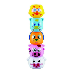 BRINQUEDO EMPILHA BICHINHO AMIGUINHOS DA FAZENDA - ZOOP TOYS - comprar online