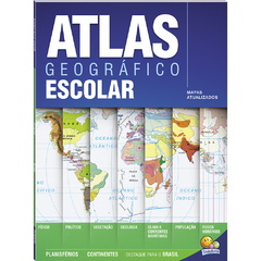 ATLAS GEOGRAFICO ESCOLAR 68PG - TODOLIVRO