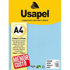 PAPEL VERGE A4 180G C/ 50 FOLHAS AZUL - USAPEL