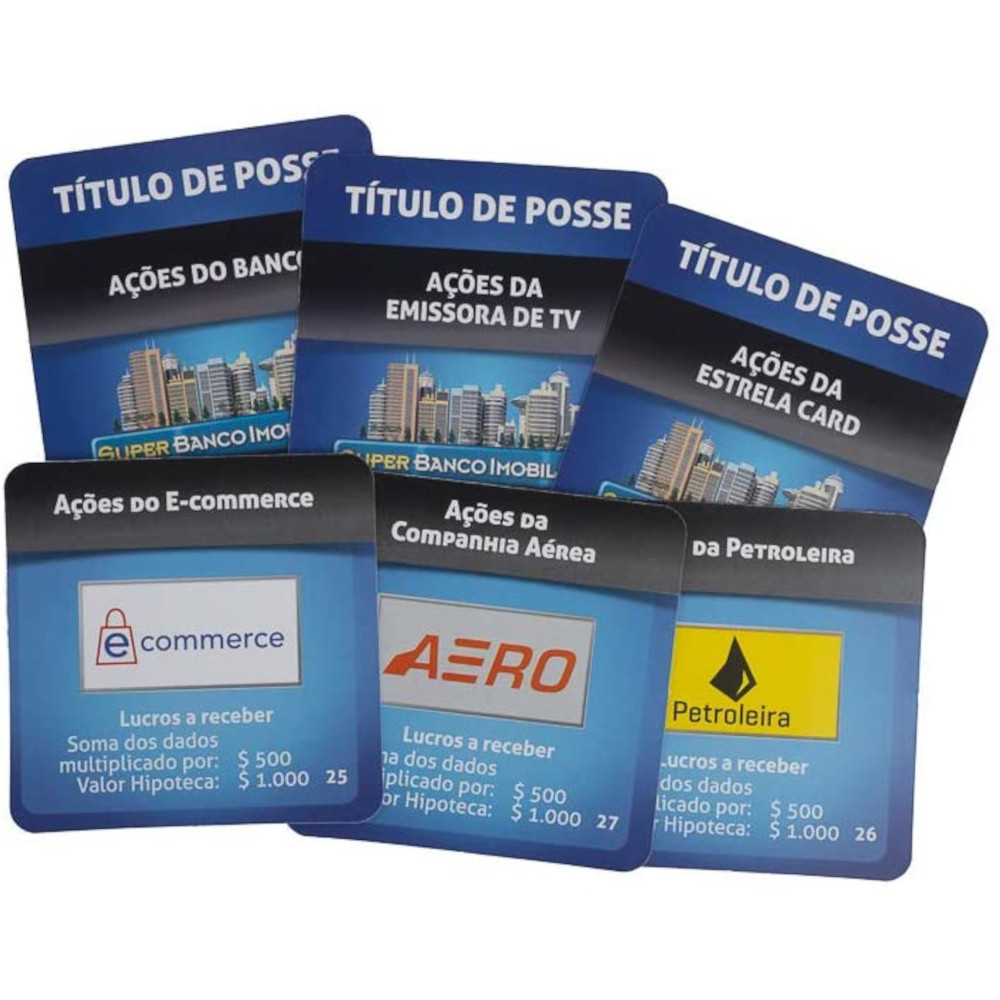 Super Banco Imobiliário Jogos de Tabuleiro