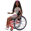 BARBIE FASHIONISTA CADEIRA DE RODAS NEGRA 166 - MATTEL - comprar online