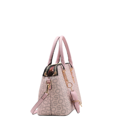 BOLSA FEMININA MONOGRAMA FUN BEGE - CHENSON - comprar online