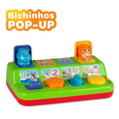 BICHINHOS POP-UP BRANCO - ZOOP TOYS na internet