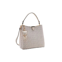 BOLSA MONOGRAMA OFF WHITE - CHENSON