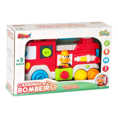 CARRINHO DE BOMBEIRO COM SOM E LUZ - ZOOP TOYS - comprar online