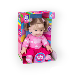 BONECA BABY FOFURA COM CABELO - COTIPLAS - comprar online