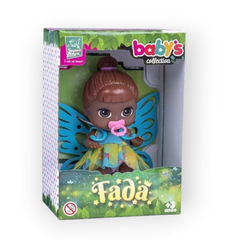 BONECA BABYS COLLECTION MINI FADA NEGRA - SUPER TOYS - comprar online