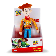 BONECO DE PELUCIA TOY STORY WOODY C/ SOM