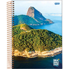 CADERNO ESPIRAL UNIVERSITARIO 10x1 200 FOLHAS BRASILIDADE - comprar online