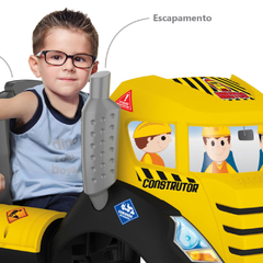 MINI CAMINHÃO A PEDAL BRUTUS CONSTRUTOR - BANDEIRANTE