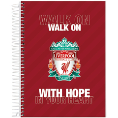 CADERNO 10X1 160F LIVERPOOL - JANDAIA na internet