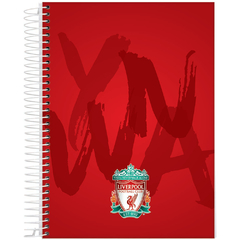 CADERNO 10X1 160F LIVERPOOL - JANDAIA - Mei-Mei Papelaria - Sempre Presente com Você