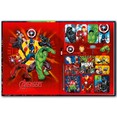 CADERNO BROCHURA UNIVERSITARIO AVENGERS 80F - TILIBRA - loja online