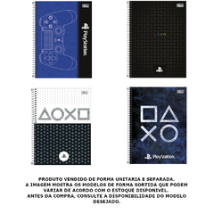 CADERNO 10X1 160F PLAY STATION - TILIBRA