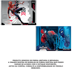 CADERNO DE CARTOGRAFIA 80F SPIDER-MAN - TILIBRA