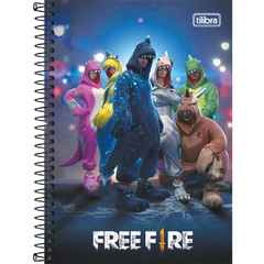 CADERNO 1X1 80F FREE FIRE - TILIBRA na internet