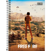 CADERNO 1X1 80F FREE FIRE - TILIBRA - Mei-Mei Papelaria - Sempre Presente com Você