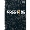 CADERNO 1X1 80F FREE FIRE - TILIBRA - loja online