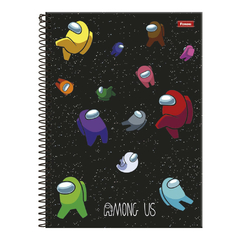 CADERNO ESPIRAL 160F 10 MATERIAS AMONG US - FORONI - comprar online