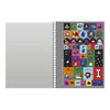 CADERNO ESPIRAL 160F 10 MATERIAS AMONG US - FORONI