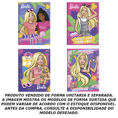 CADERNO BROCHURAO 1X1 80F BARBIE - FORONI