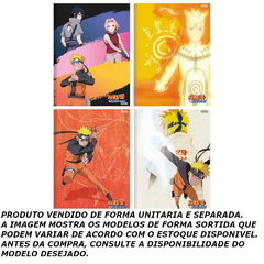 CADERNO BROCHURA 1/4 80F NARUTO - SAO DOMINGOS