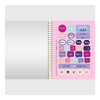 CADERNO COLLEGE 160F 10 MATERIAS COSMOS - FORONI - comprar online