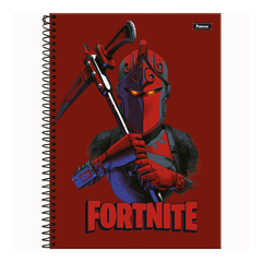 CADERNO ESPIRAL UNIVERSITARIO 80F 1 MATERIA FORTNITE - FORONI - Mei-Mei Papelaria - Sempre Presente com Você