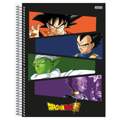 CADERNO ESPIRAL 10X1 160F DRAGON BALL - SAO DOMINGOS - Mei-Mei Papelaria - Sempre Presente com Você