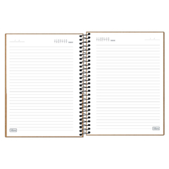 Imagem do CADERNO ESPIRAL 1X1 80F KRAFTWORK - TILIBRA