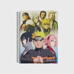 CADERNO 10X1 NARUTO 160 FOLHAS - SAO DOMINGOS - Mei-Mei Papelaria - Sempre Presente com Você