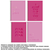 CADERNO 1X1 LOVE PINK 80 FOLHAS - TILIBRA