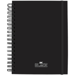 CADERNO SMART 10 DIVISORIAS 80 FOLHAS ALL BLACK - DAC