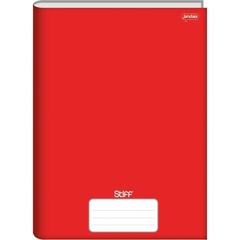 CADERNO BROCHURAO 96F STIFF VERMELHO - JANDAIA