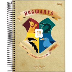 CADERNO 1X1 COLLEGE 80F HARRY POTTER - JANDAIA