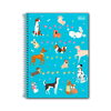 CADERNO ESPIRAL UNIV 10 MATERIAS HUG ME 160F - TILIBRA