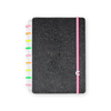 CADERNO INTELIGENTE GLITTER NEON BLACK - CADERNO INTELIGENTE