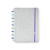 CADERNO INTELIGENTE GLITTER SILVER - CADERNO INTELIGENTE