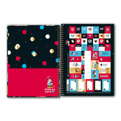 Imagem do CADERNO ESPIRAL UNIV 10 MATERIAS MINNIE CORE 160F - TILIBRA