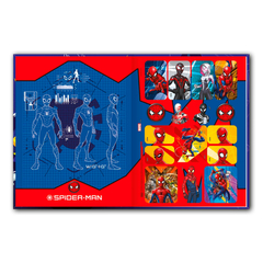 CADERNO BROCHURA UNIVERSITARIO SPIDER-MAN 80F - TILIBRA - loja online