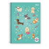 CADERNO COLLEGE ESPIRAL 1 MATERIA PEPPER FEMININO - TILIBRA - comprar online