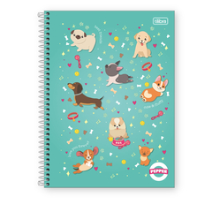 CADERNO ESP UNIV 10 MATERIAS PEPPER FEMININO 160F - TILIBRA - comprar online